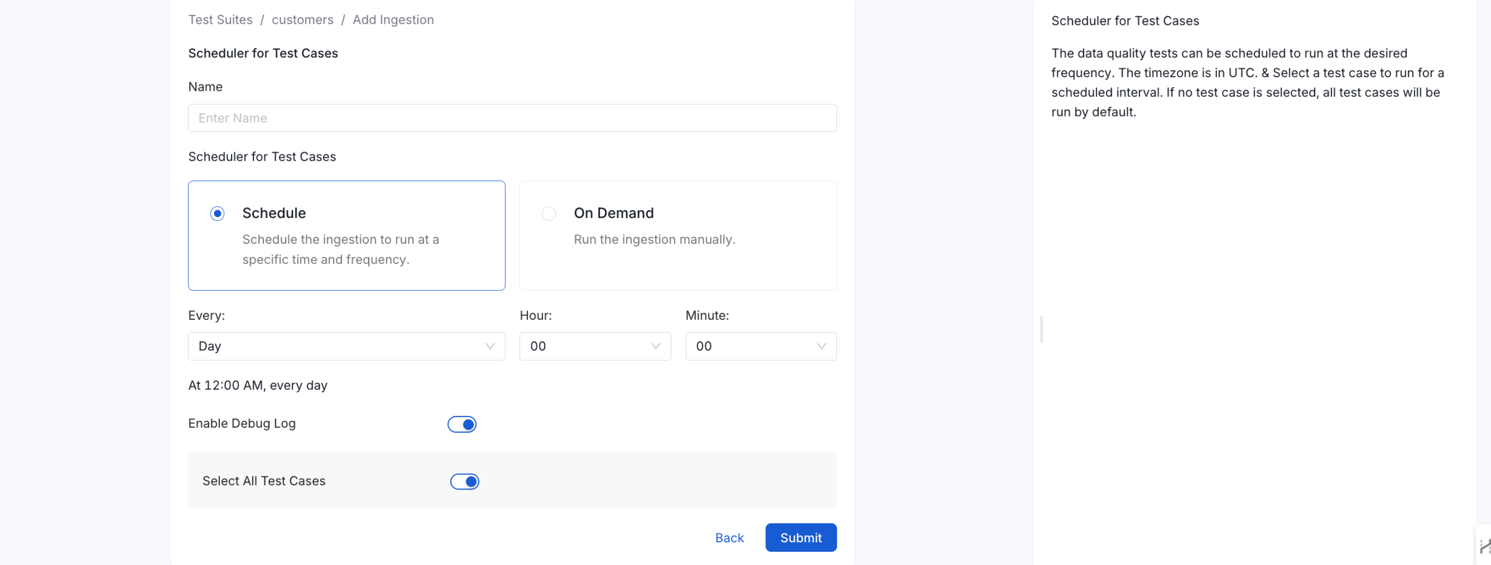 Schedule the Pipeline